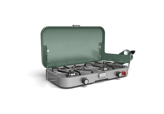 Coleman Cascade 3-in-1 Camp Stove Portable Propane Camping Grill [ Authentic ]
