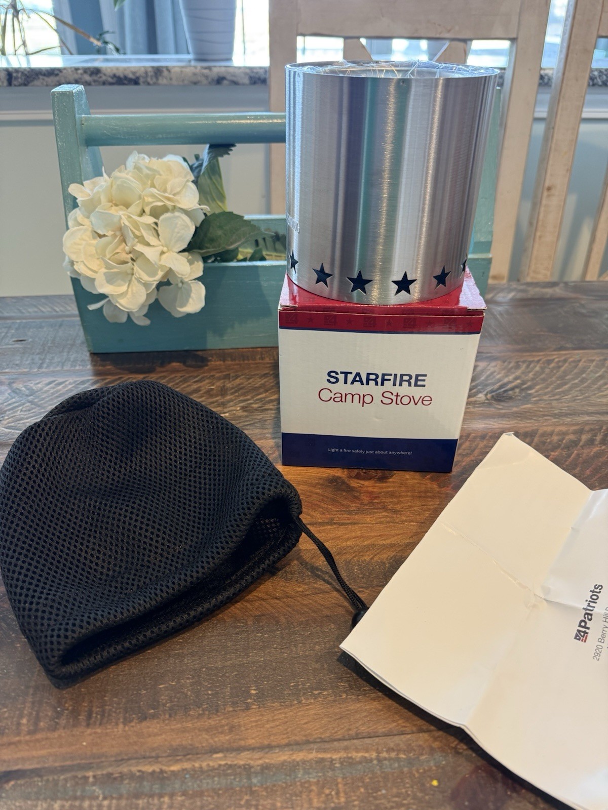 Starfire Camp Stove 4Patriots Starfire Compact Backpacking and Camping Stove
