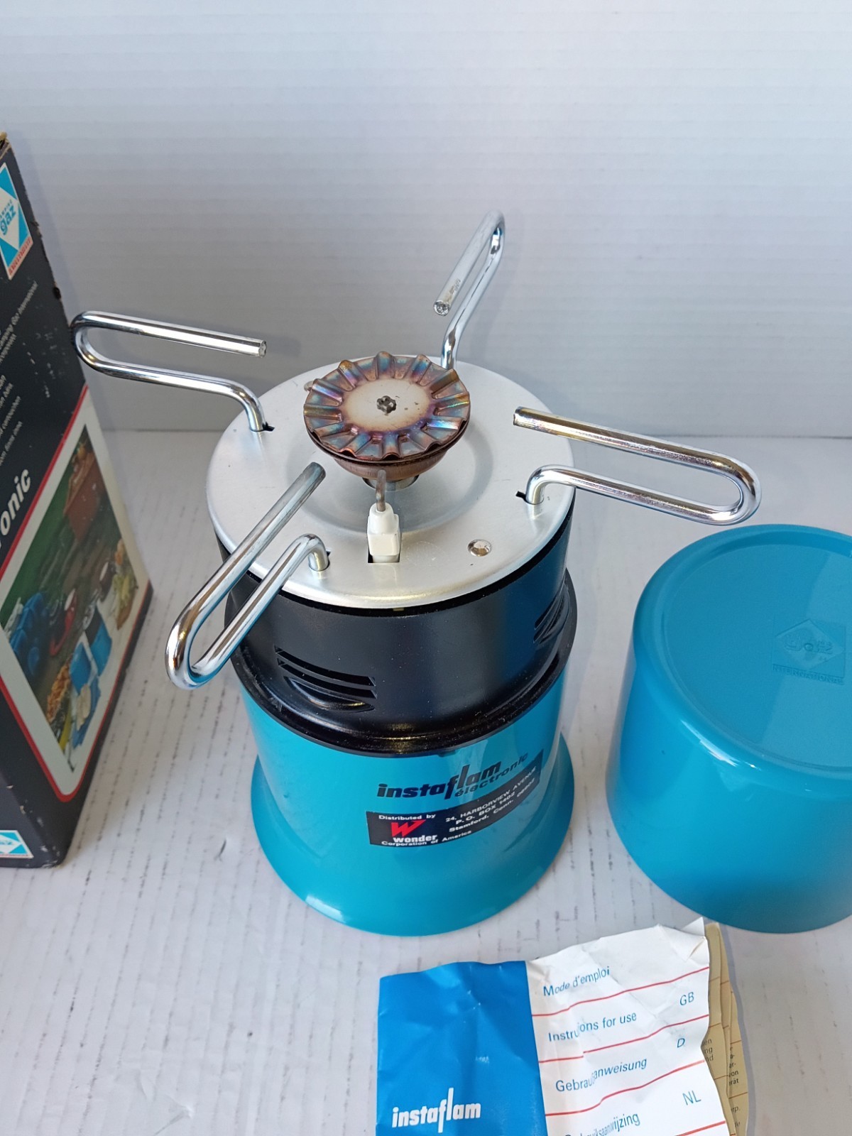 NEW Instaflam International Electronic Camping Stove