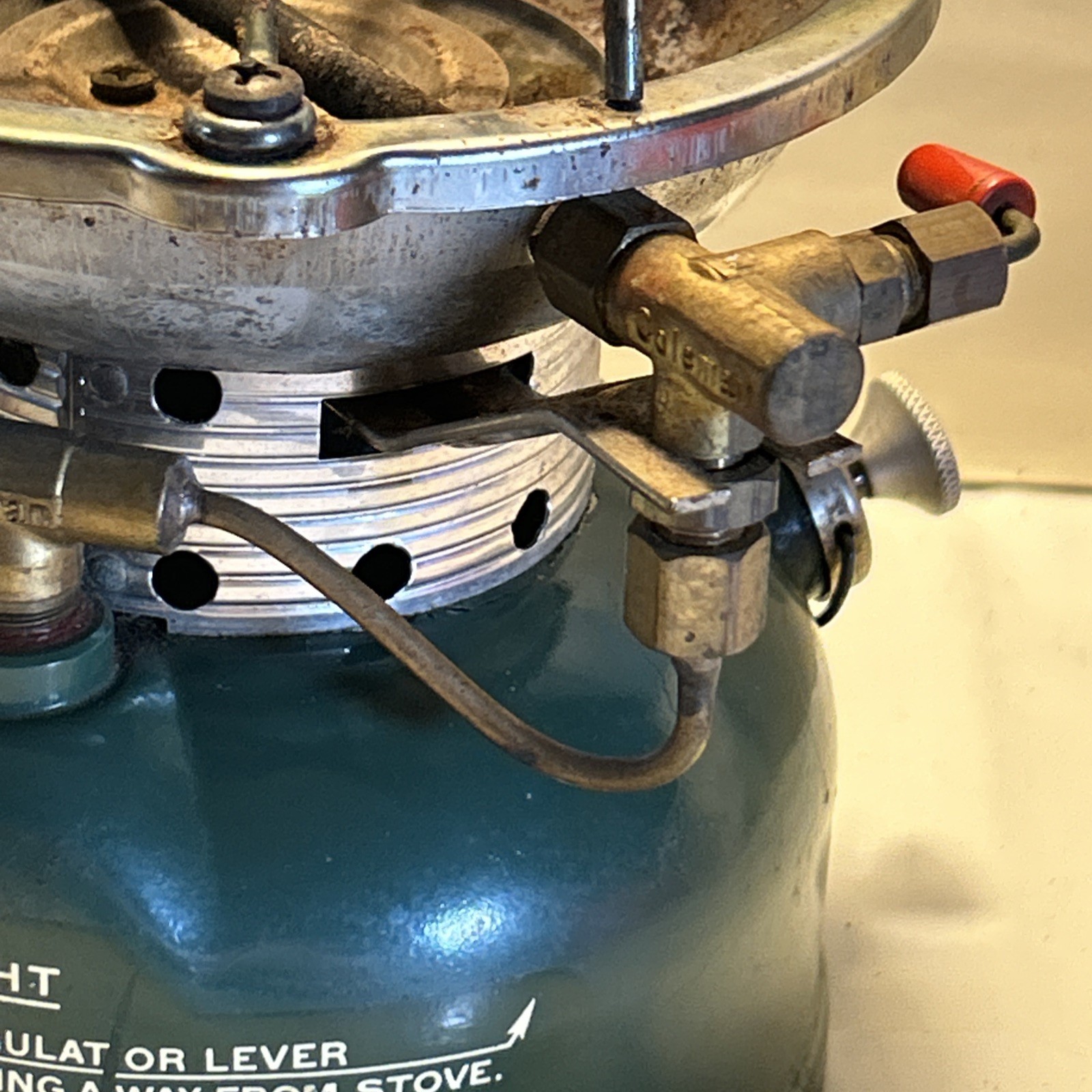Coleman 502 7/72 Vintage Camp Stove Selling for Parts Or Repair