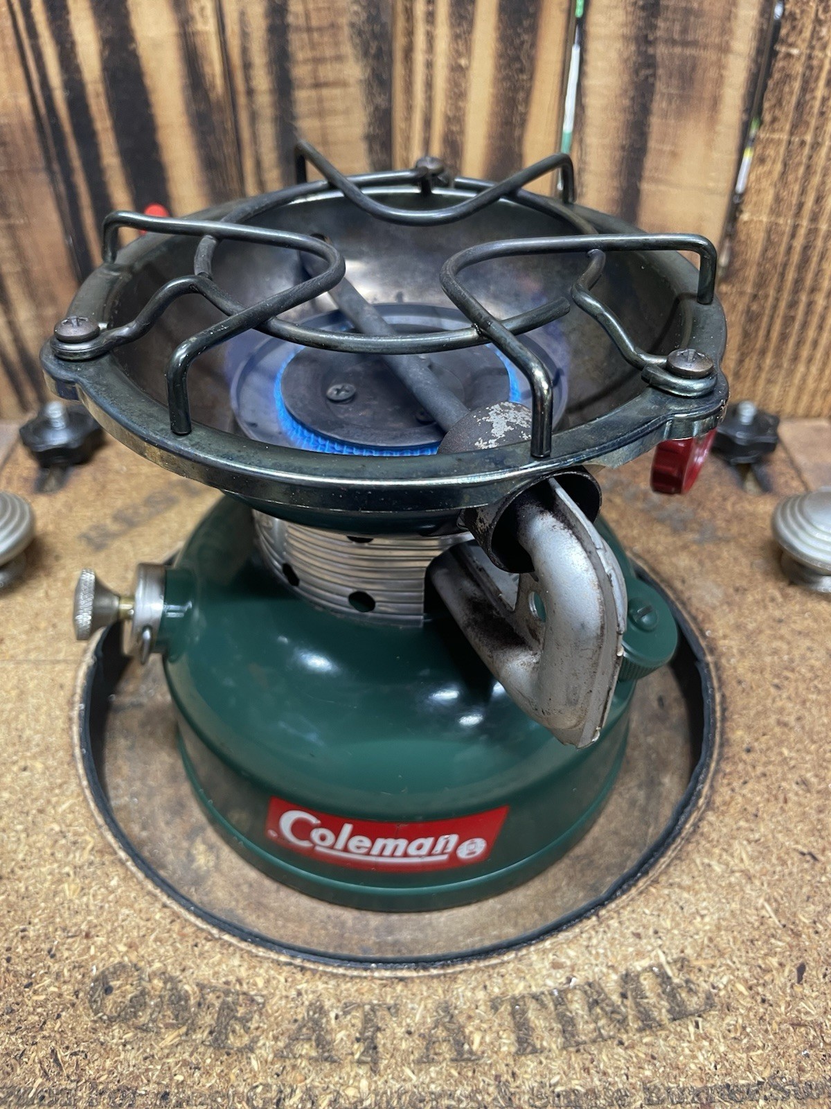 Coleman 502 05/1964 Fully Functional Restore Single Burner Camp Stove Read Desc.