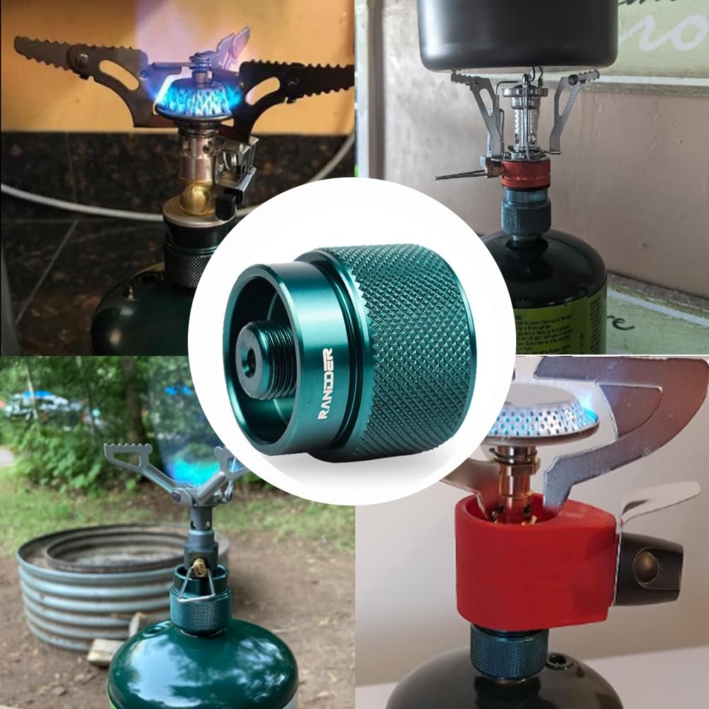 Propane to Butane Adapter Camping Stove Adapter Gas Converter 16 oz Propane T…