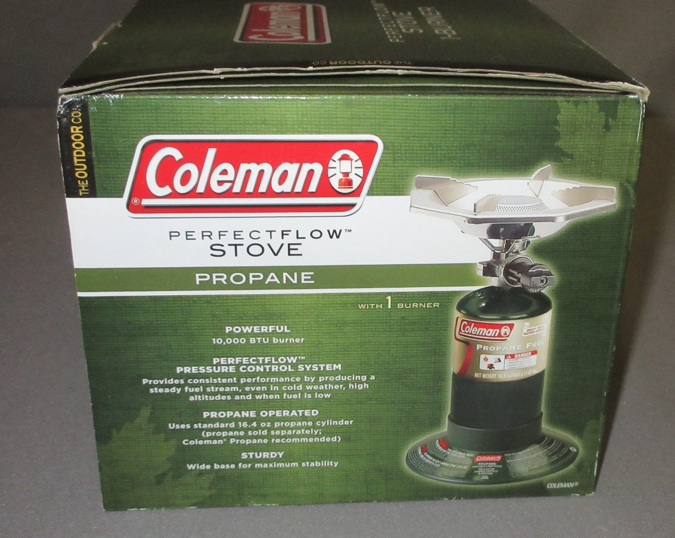Coleman Perfect Flow One 1 Burner Propane Camp Stove NIB 5412A 5431B Series