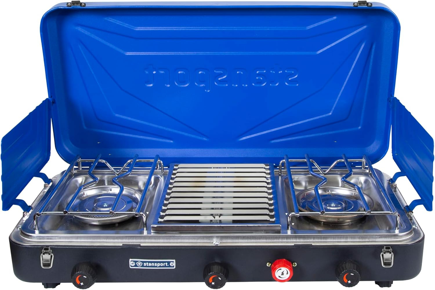 2-Burner Propane Stove with Grill (212-600-50)