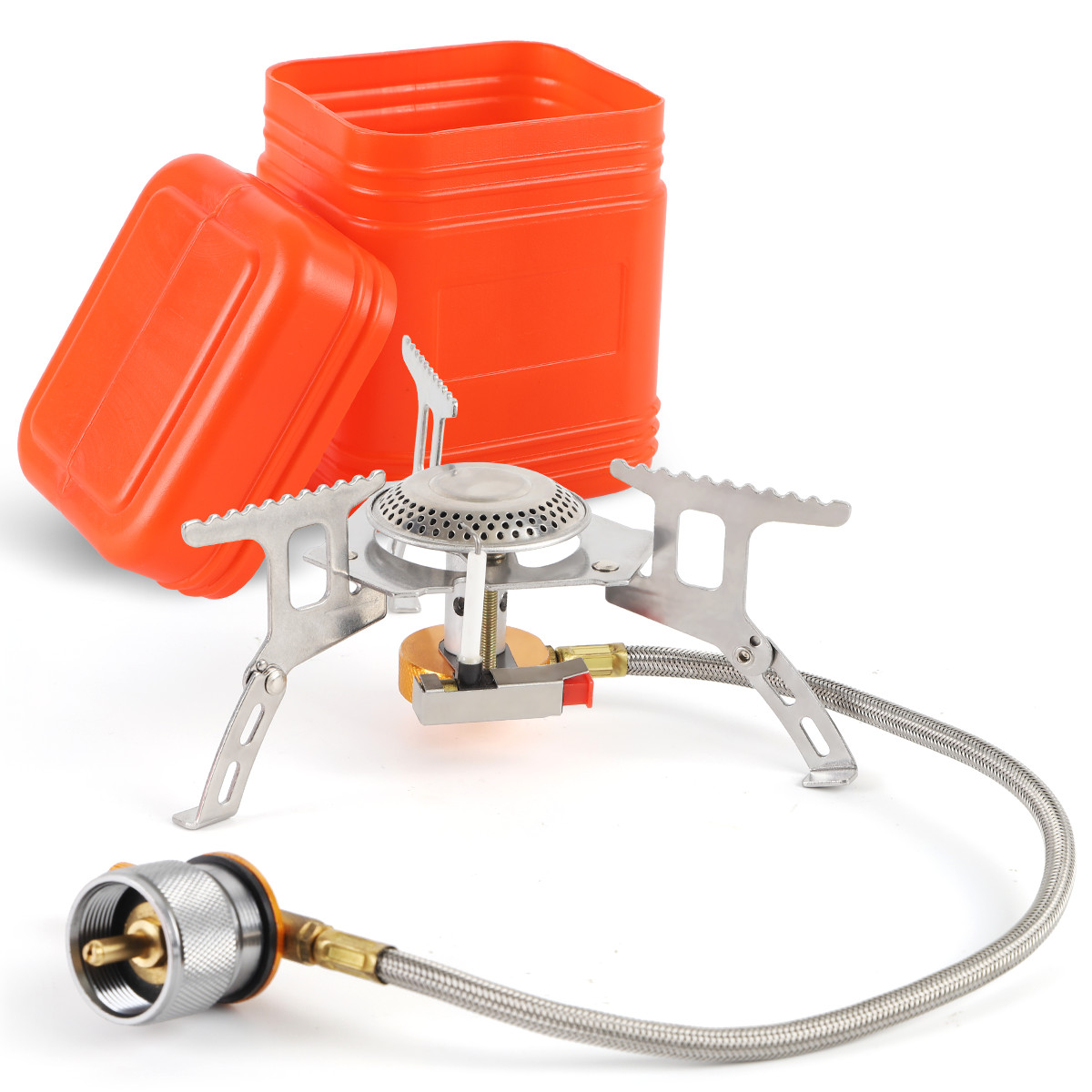 Portable Gas Propane Cooker Single Burner Outdoor Camping Picnic Windproof Stove