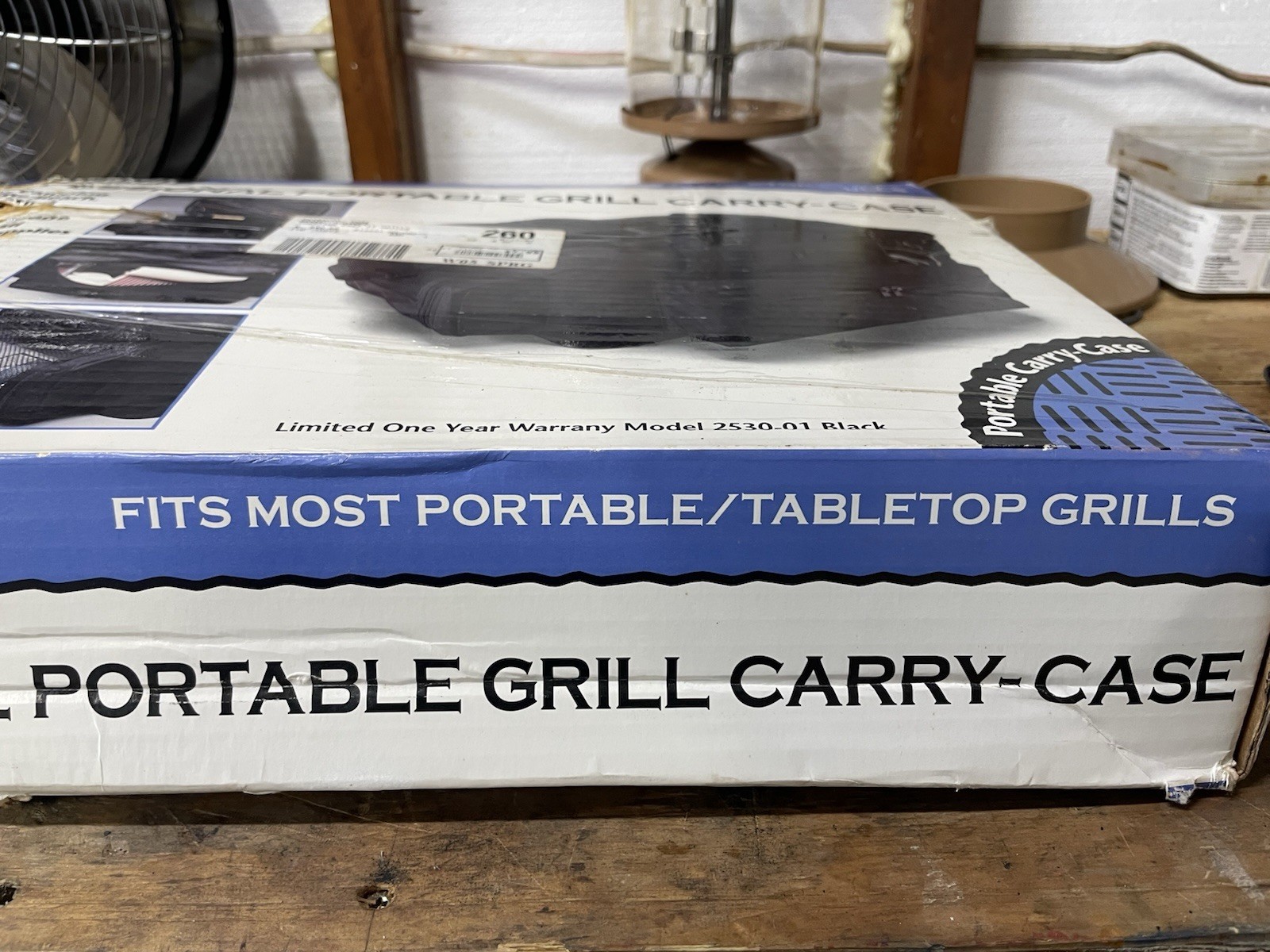 Thermos 22Lx12Wx8H Bbq Grill Camp Stove Carry Case Keep Ash & Grease Contained
