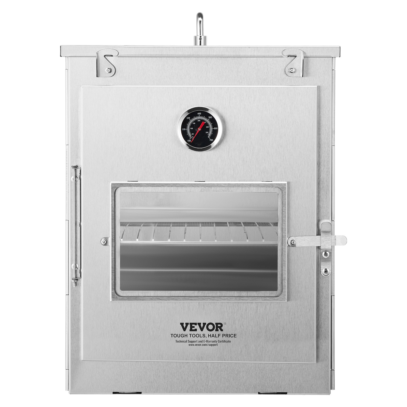 VEVOR Foldable Camping Oven Stainless Steel Portable Camping Stove 3 Tier Grill