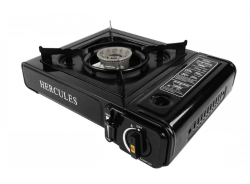 Hercules Portable Gas Stove Single Burner Electronic Ignition With Case