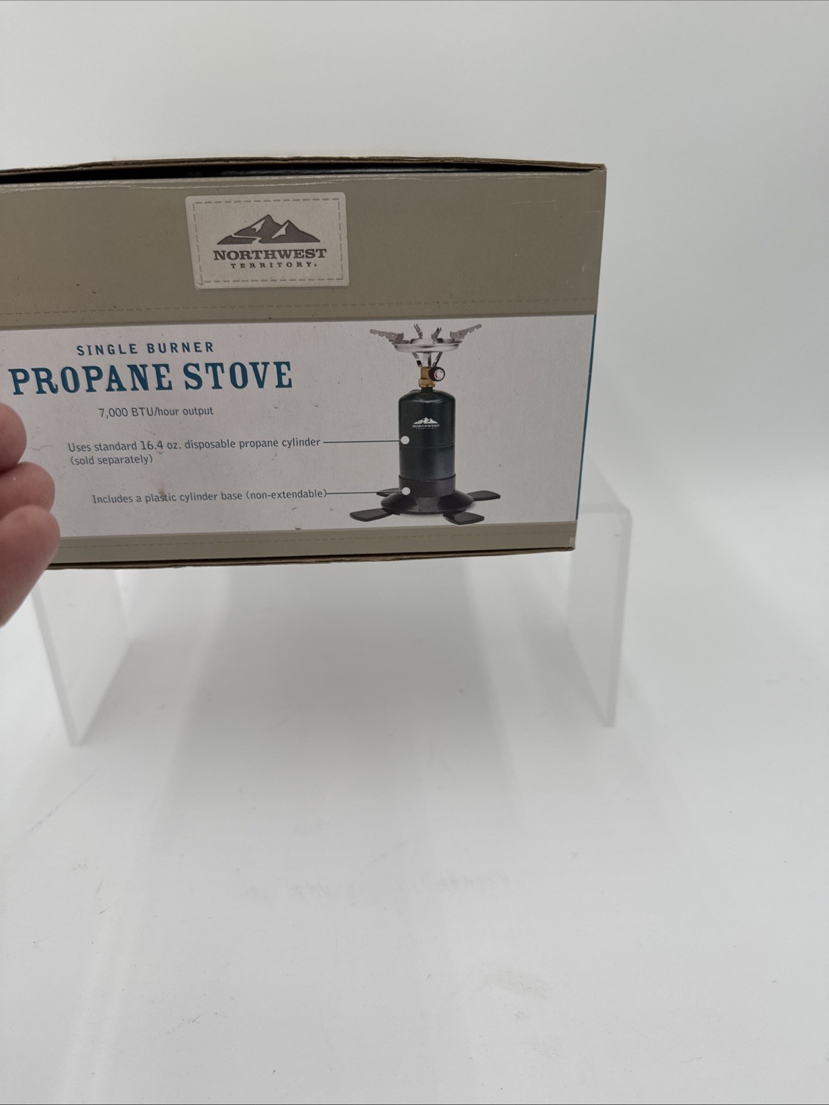Northwest Territory Propane Stove Single Burner With Support Base 7000 BTU
