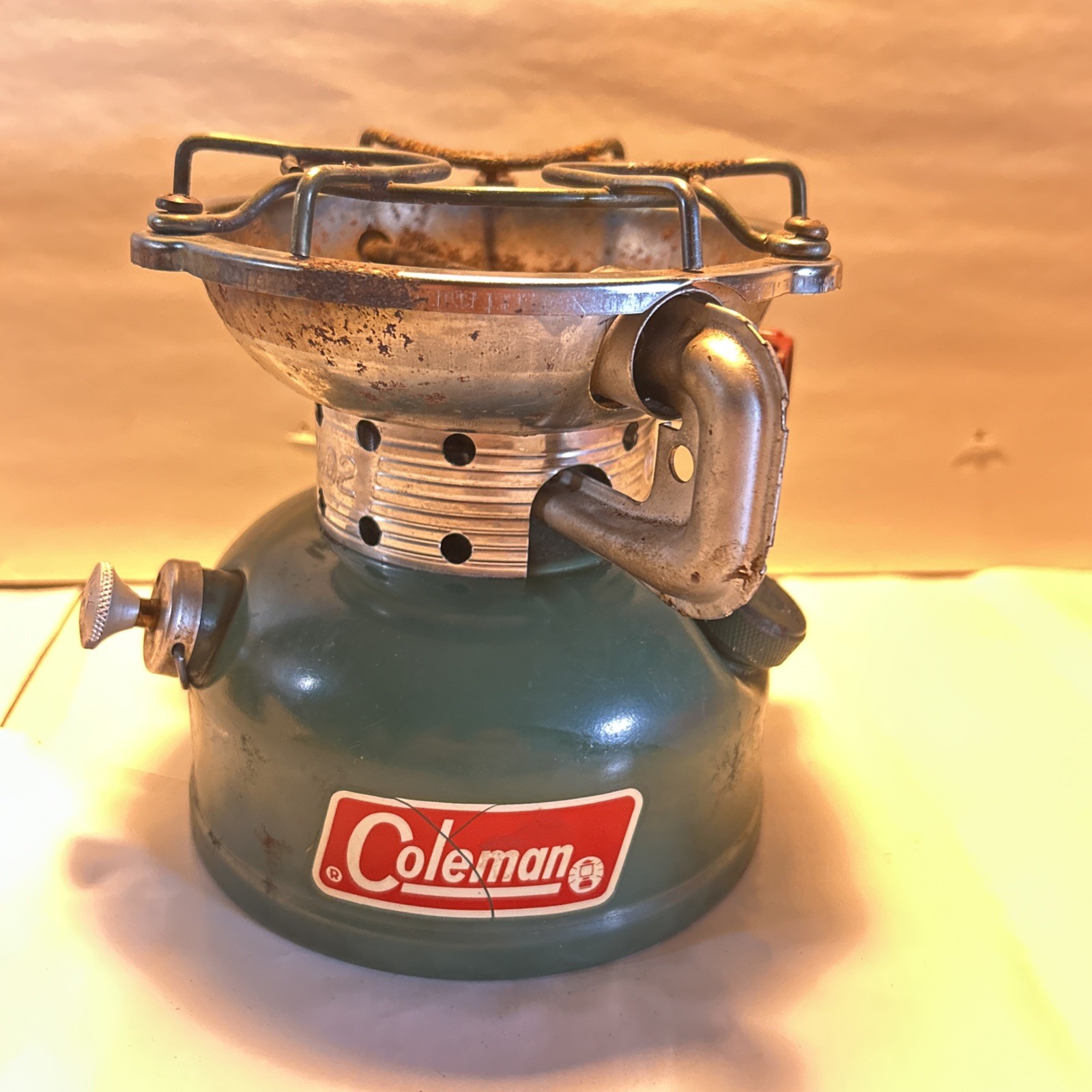 Coleman 502 7/72 Vintage Camp Stove Selling for Parts Or Repair