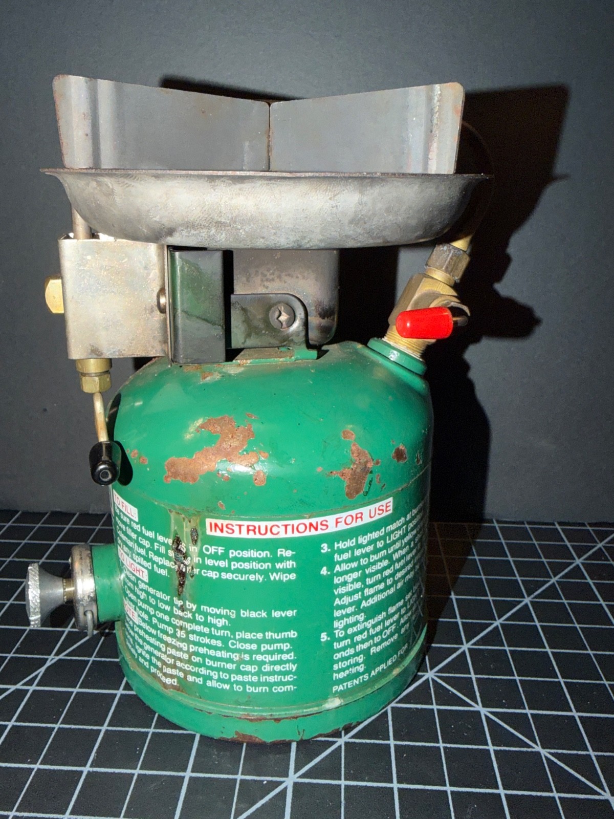 Vintage Coleman PEAK 1 Model 576 700 Lightweight Backpack Stove with Box Canada