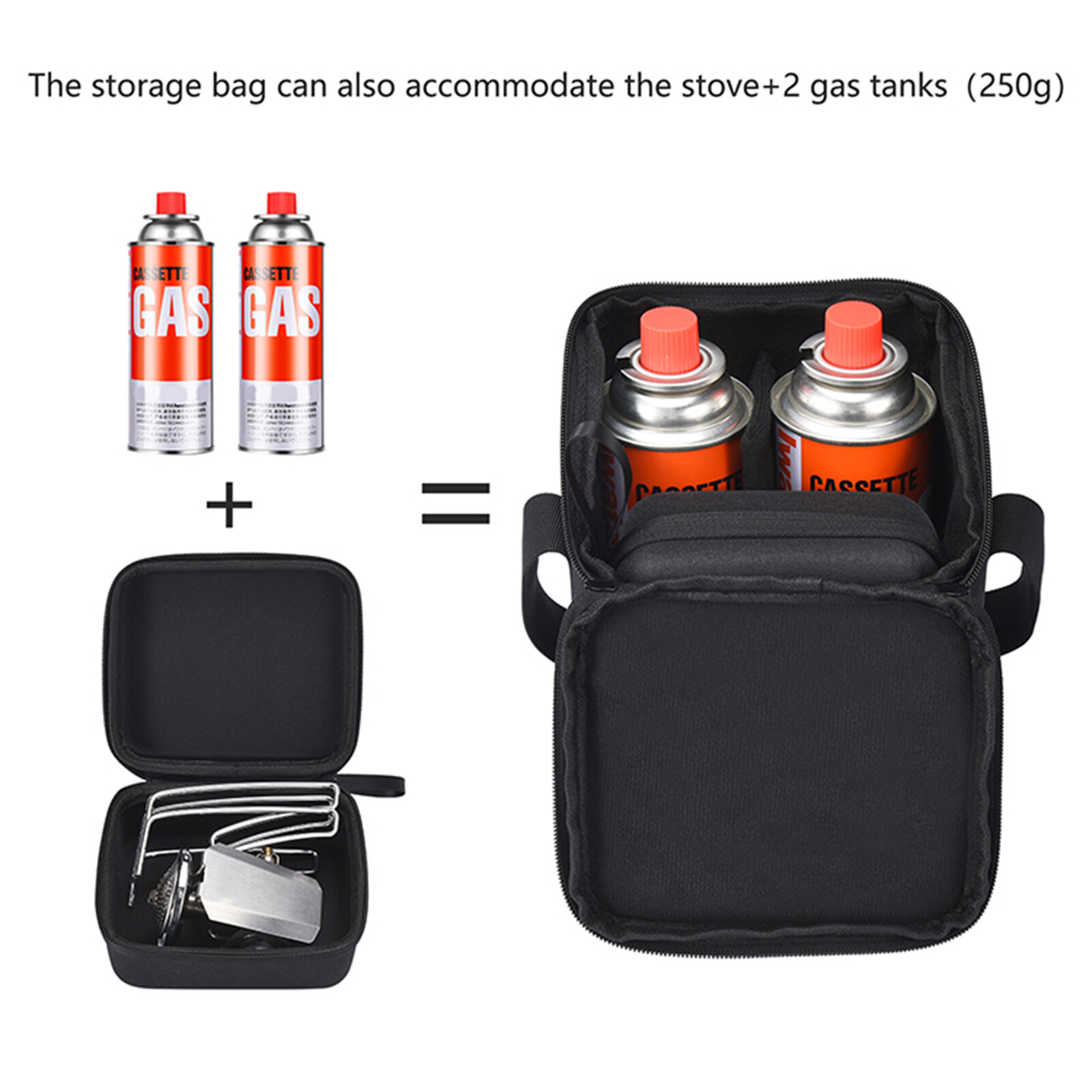 EVA Hard Carry Case Storage Bag Pouch For SOTO ST310 ST-310 Camping Stove Burner