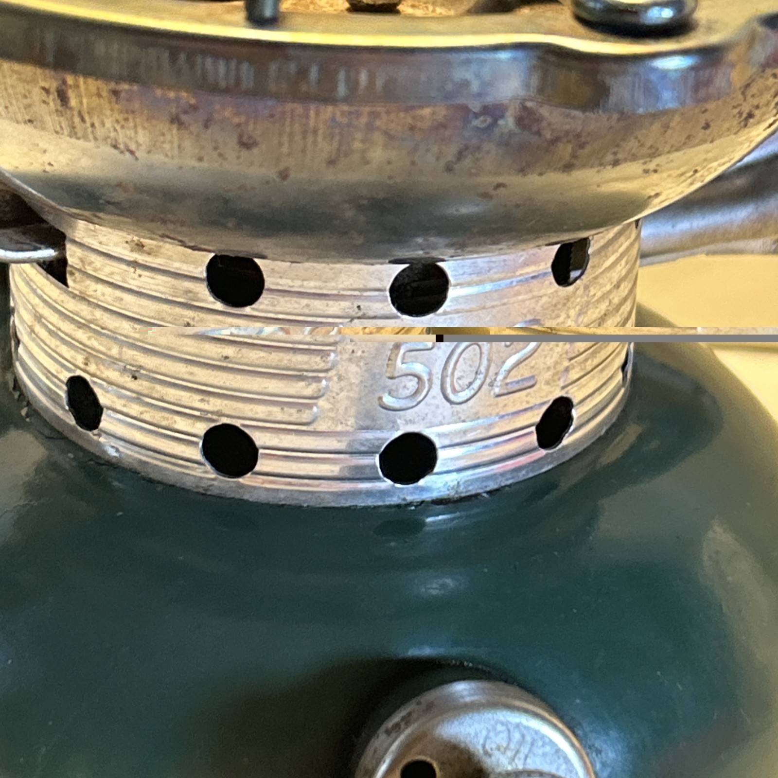 Coleman 502 7/72 Vintage Camp Stove Selling for Parts Or Repair