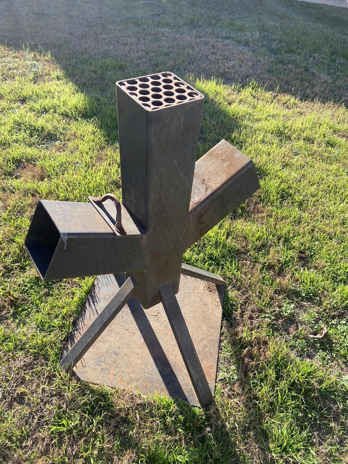 Rocket Stove Made In USA~ No China Metal. It’s All USA METAL AND VERY HEAVY