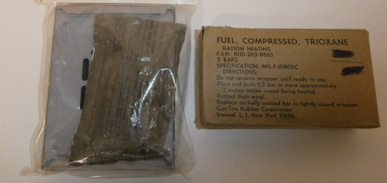 Safesport Mountain Climbers Stove W/ Fuel Bar Hiking, Camping, Survival Military
