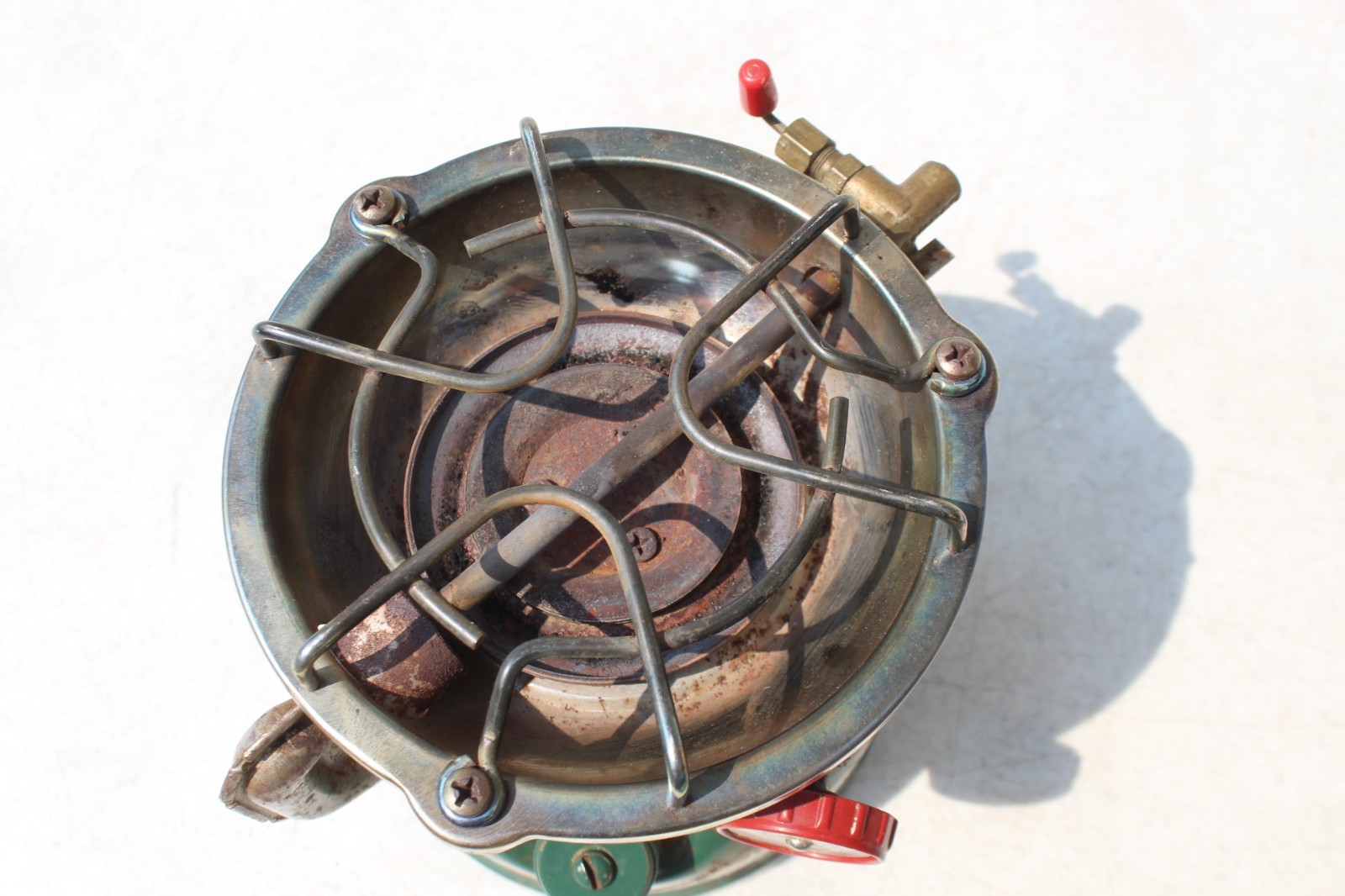 COLEMAN 502 CAMP STOVE 3/65 BACKPACKING Sunshine of the Night UNTESTED vtg