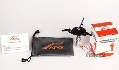 Ultralight Backpacking Gas Stove 2300W Portable Camping Burner Folding Windproof