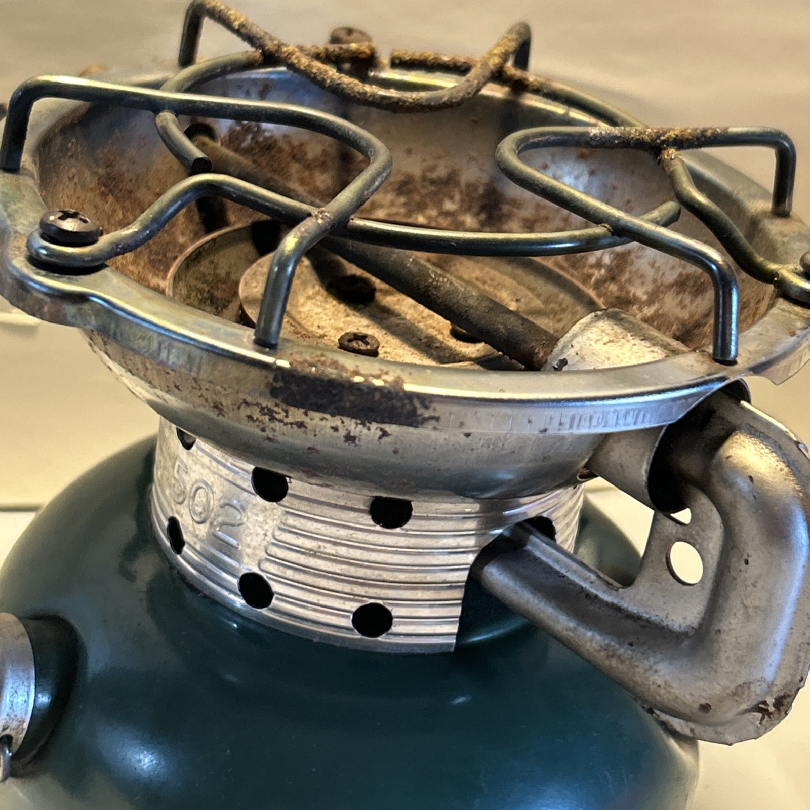 Coleman 502 7/72 Vintage Camp Stove Selling for Parts Or Repair