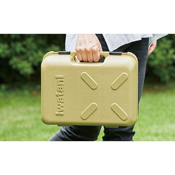 Iwatani Cassette Stove Tough Maru Jr. CB-ODX-JR-OL Khaki Olive outdoor camp