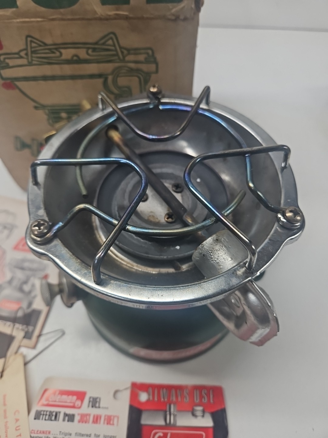 VTG 1968 COLEMAN 502-700 SPORTSTER SINGLE BURNER SPORTSTER STOVE RARE