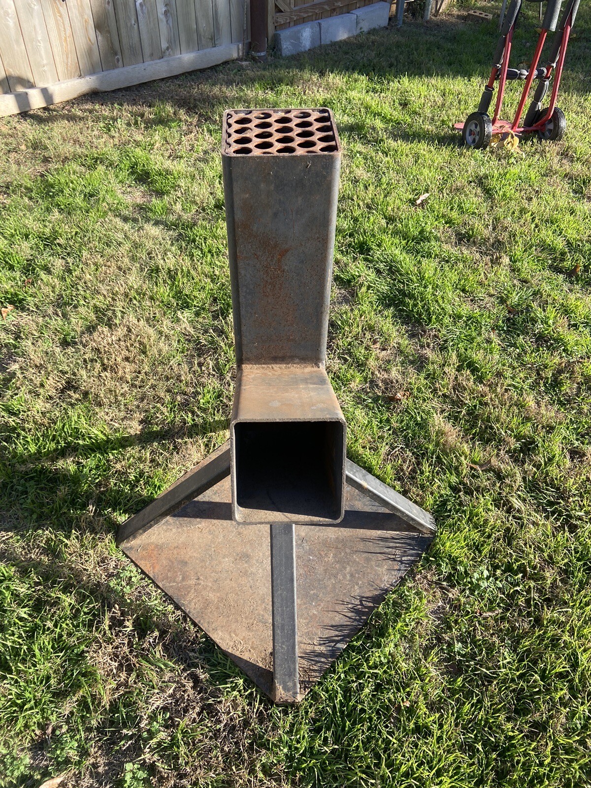 Rocket Stove Made In USA~ No China Metal. It’s All USA METAL AND VERY HEAVY