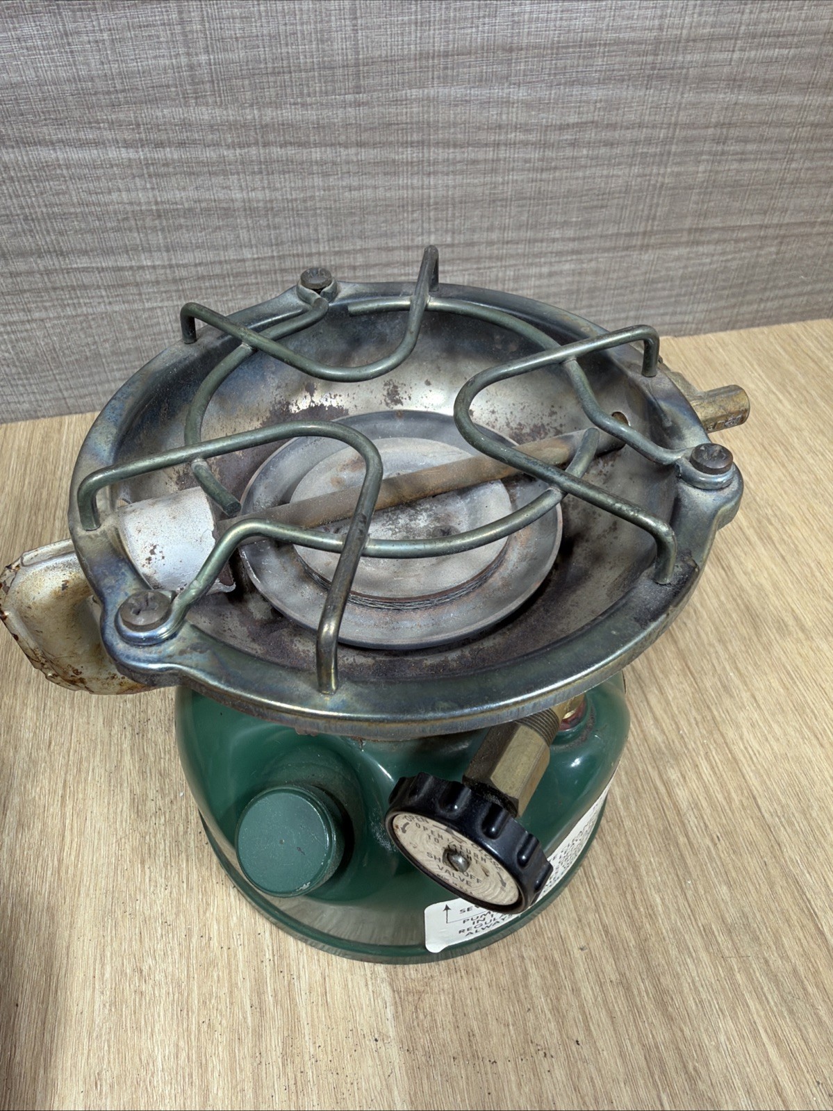 Vintage Coleman Stove 502 Sportster Camping 3/78 Outdoorsman Untested