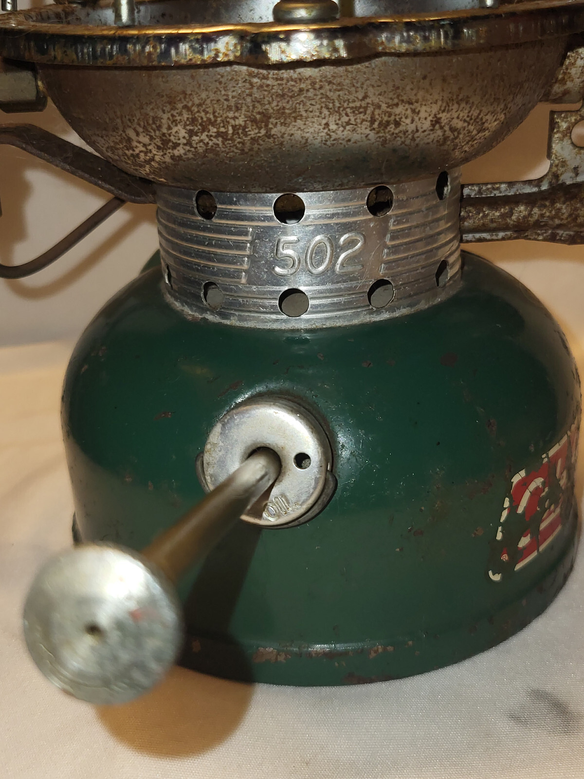 VINTAGE 502-700 COLEMAN KEROSENE SPORTSTER SINGLE BURNER STOVE WICHITA USA 9/78