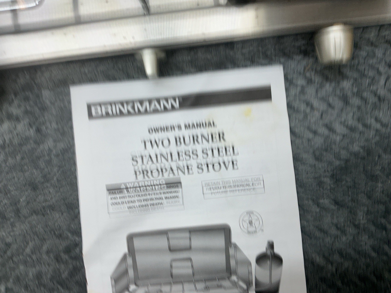 Brinkmann 2 Burner Stainless Steel Propane Camping Stove Grill Tested