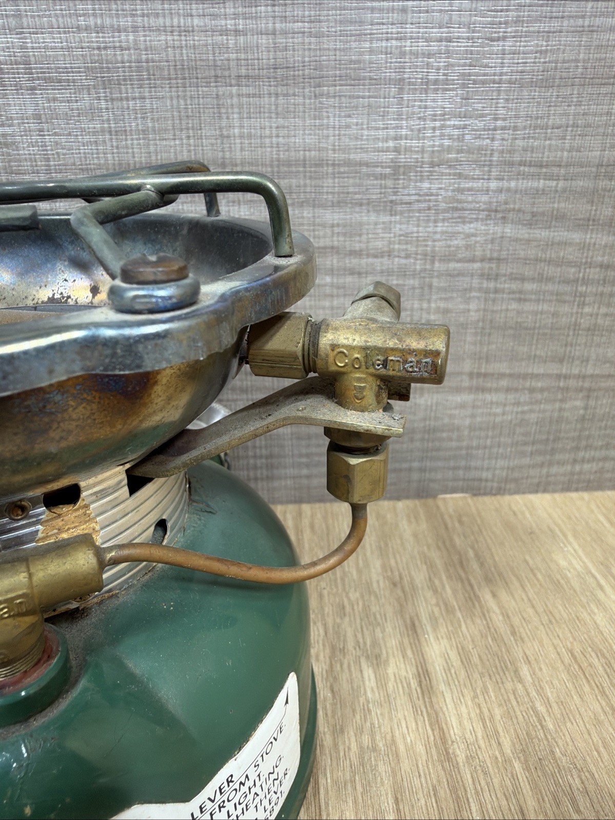 Vintage Coleman Stove 502 Sportster Camping 3/78 Outdoorsman Untested