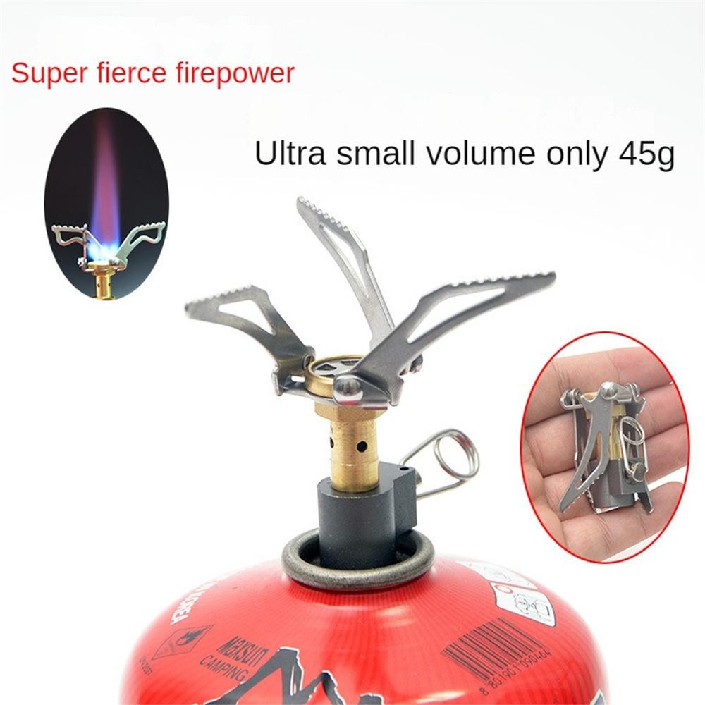 Portable Folding Camping Gas Stove Mini Outdoor Burner Heater for Picnic Cooking
