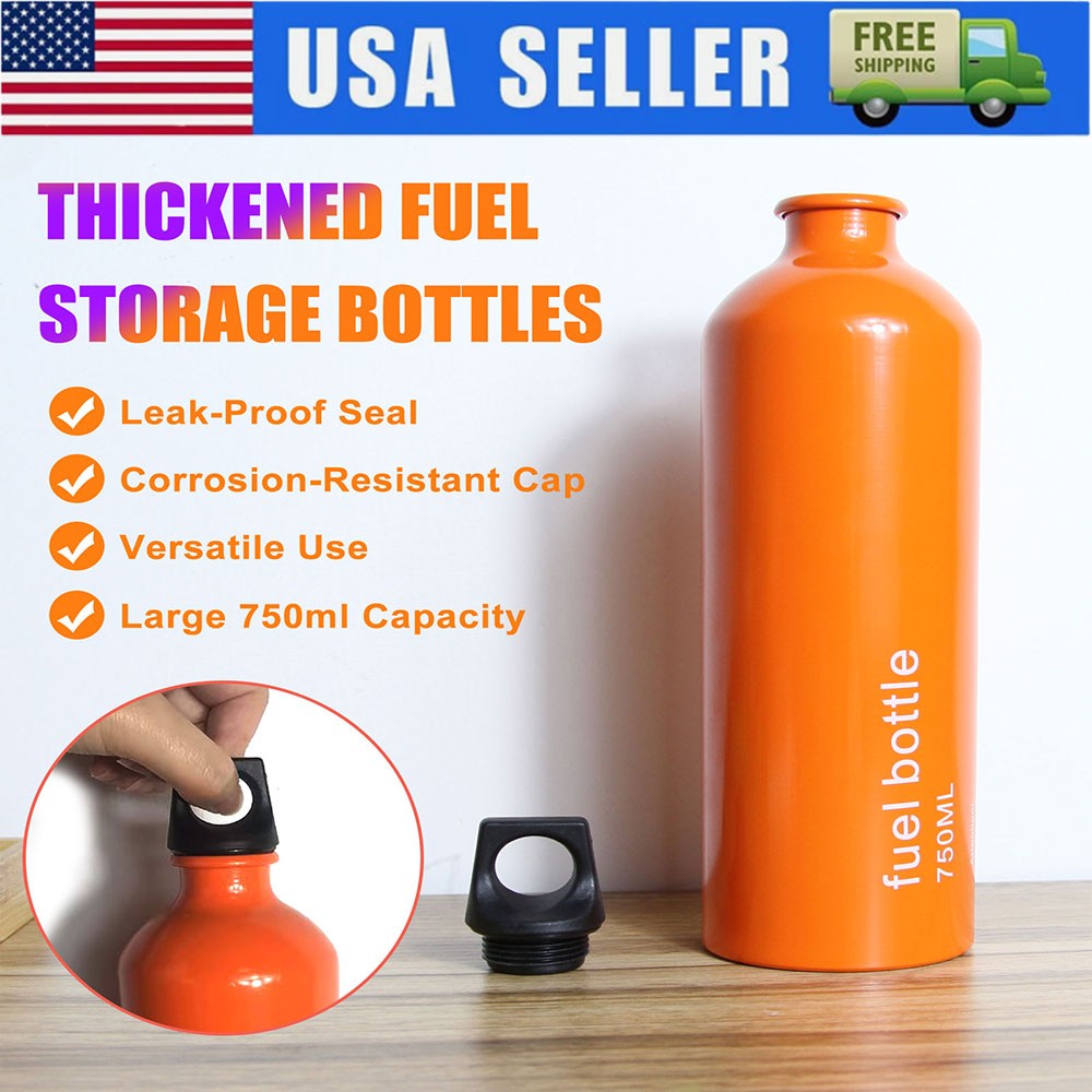 Liquid Fuel Bottle for Motorcycle Outdoor Camping Safety Gas Oil Bottle