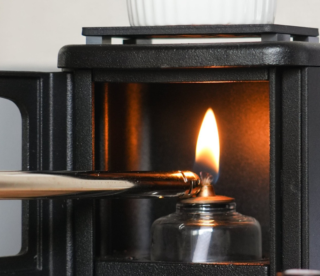 Small Cast Iron Stove Set For Outdoor and Indoor Use Camping Mini fireplace NEW