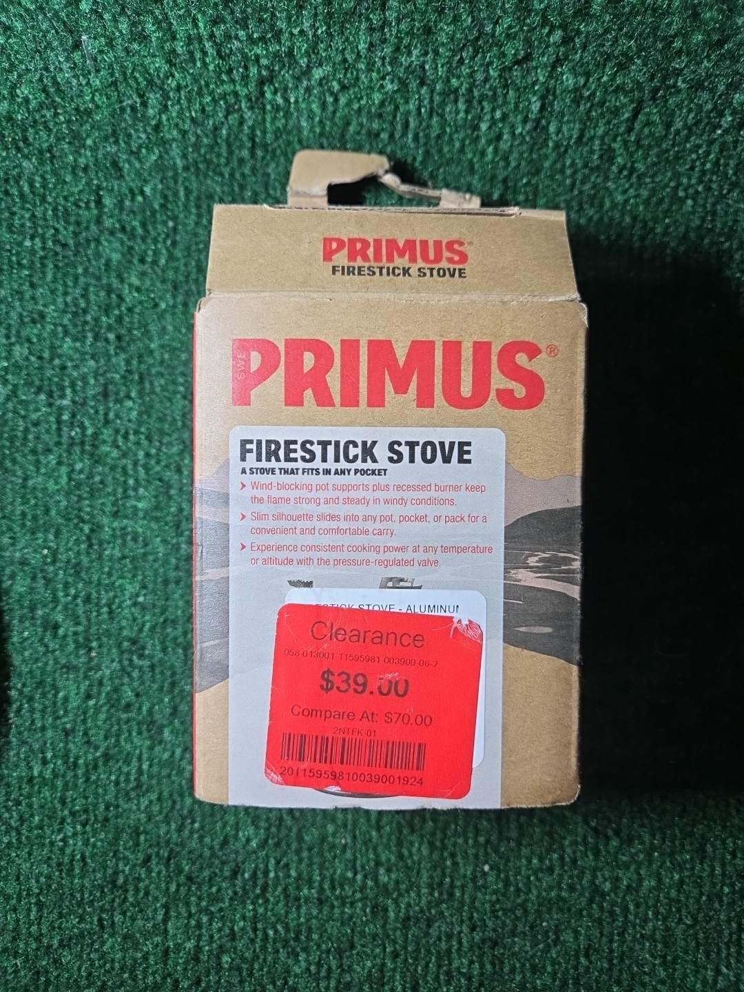 Primus Firestick Ultralight Backpacking Stove