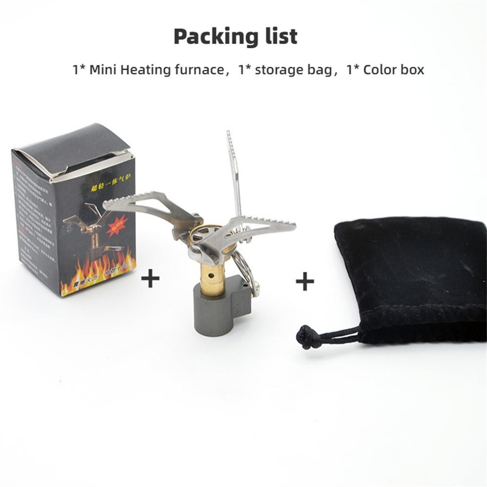 Portable Folding Camping Gas Stove Mini Outdoor Burner Heater for Picnic Cooking