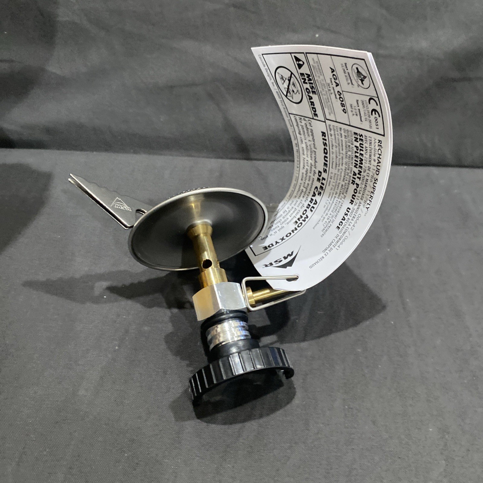 MSR SuperFly Hiking Backpacking Camping Canister Stove – New.