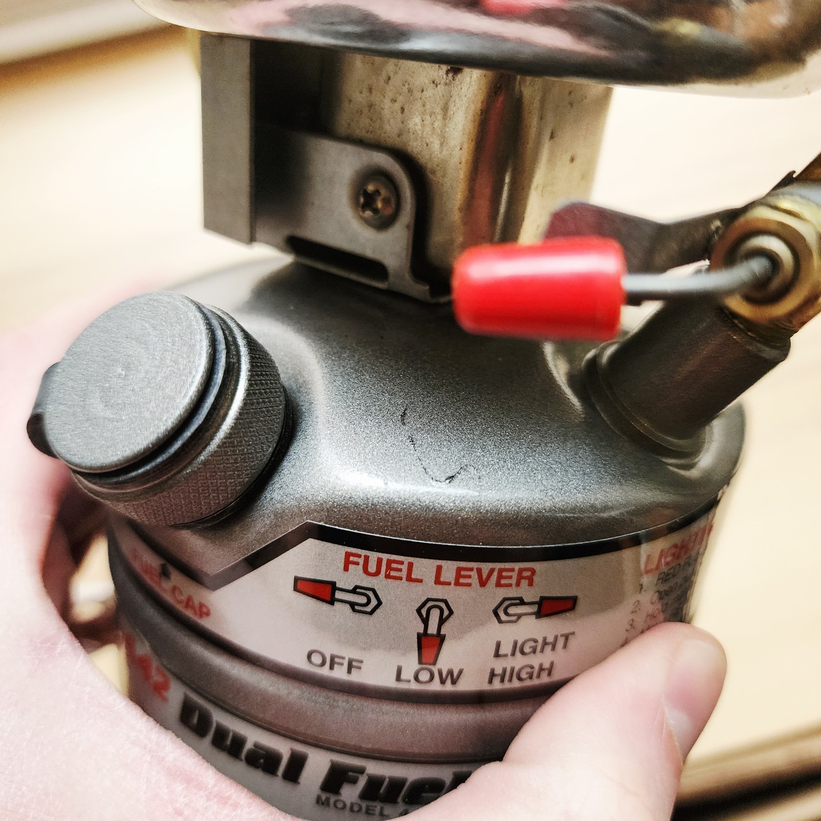 COLEMAN Peak 1 Feather 442 Dual Fuel Camp Stove, Open Box *Read Full Description