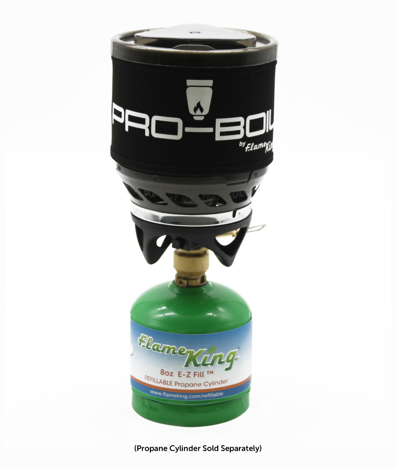 Pro-Boil All-in-One Camping & Backpacking Stove Boils Water in 90 seconds