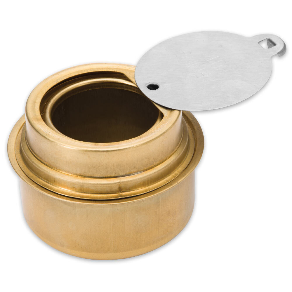 Survival Brass Portable Cooking Camping Alcohol Burner Stove w/ Flame Regulator