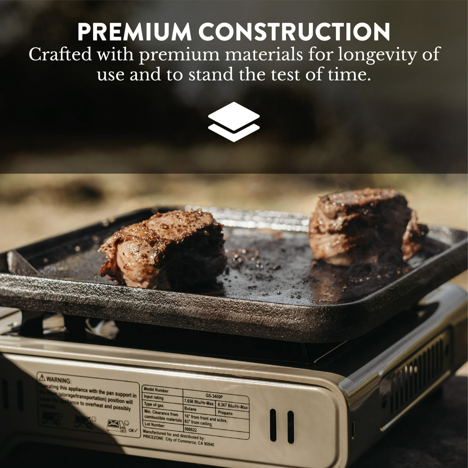GasOne Butane or Propane Camping Stoves