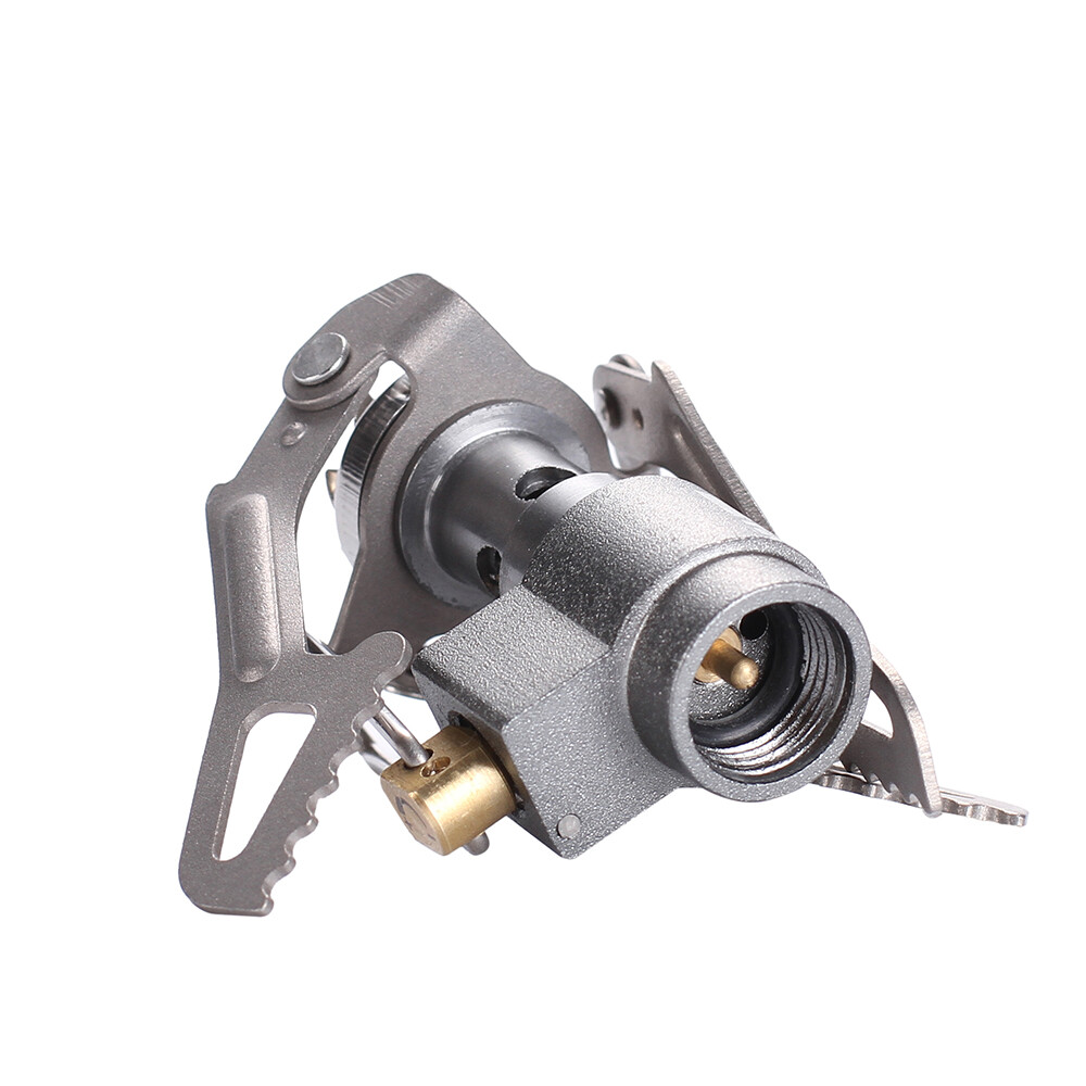 BRS-3000T Mini Titanium Camping Gas Stove Lightweight Portable Backpacking Trip