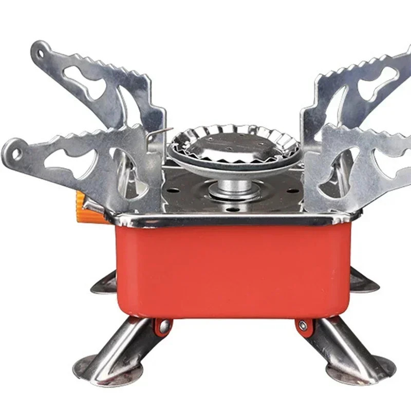 Portable Camping Burner Foldable Windproof Gas Stove High Efficiency Lightweight