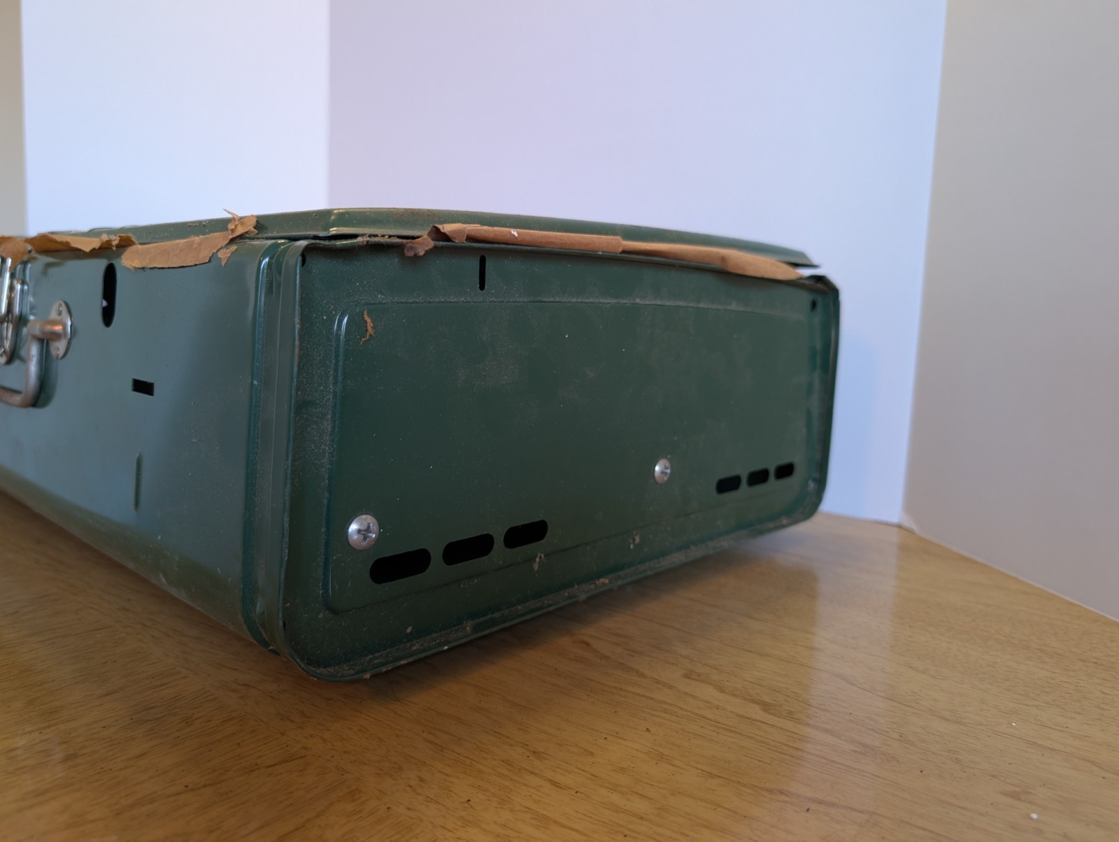 Vintage Coleman 413H Dual 2 Burner Gas Camp Stove