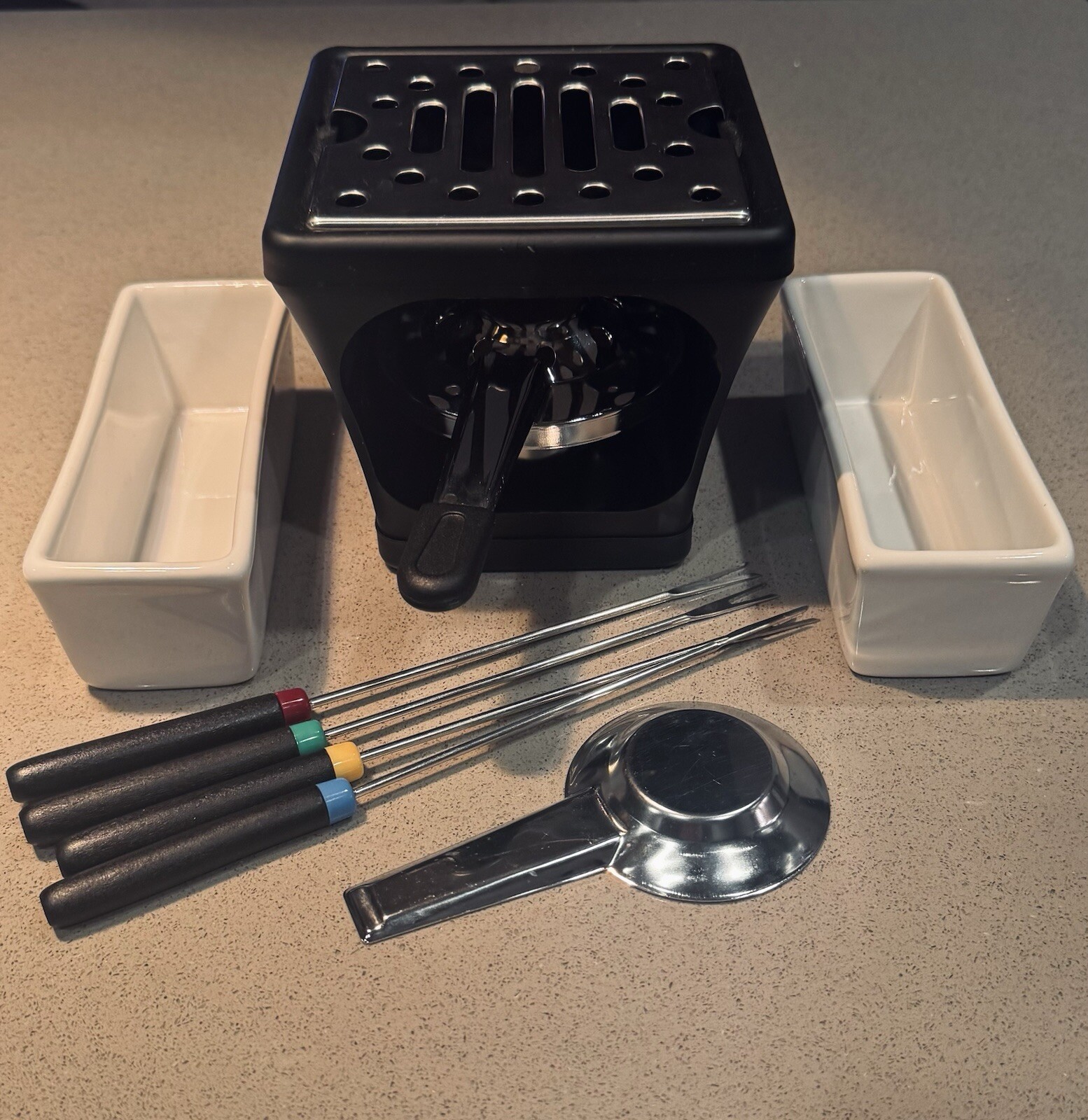 Casamoda S’MORES MAKER Indoor/Outdoor Set + 2 cans fuel! (Not usually included)
