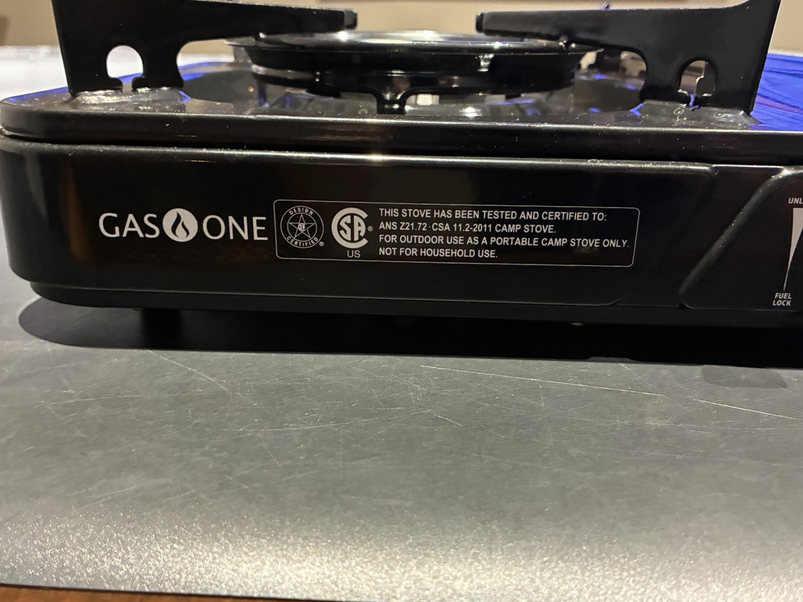 Gas One GS-3800 Portable Butane Gas Stove 11,000 BTU w/ Carry Case, Camping