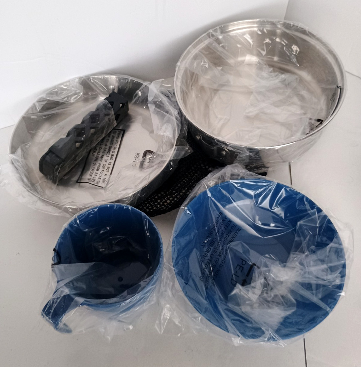 MSR WhisperLite Stove 3 Fuel Bottles Lodos Coffee Grinder Glacier Mess Kit Camp