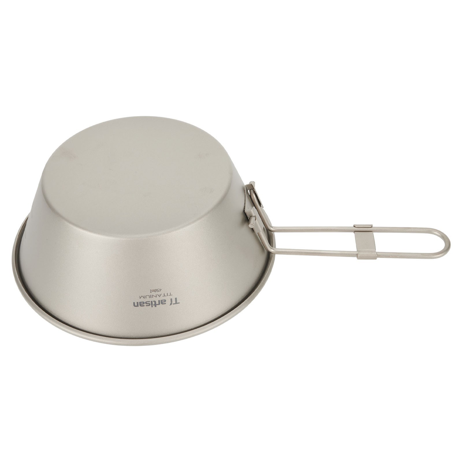 Foldable And Lockable Handle Camping Bowl Pot For Ultralight Backpacking