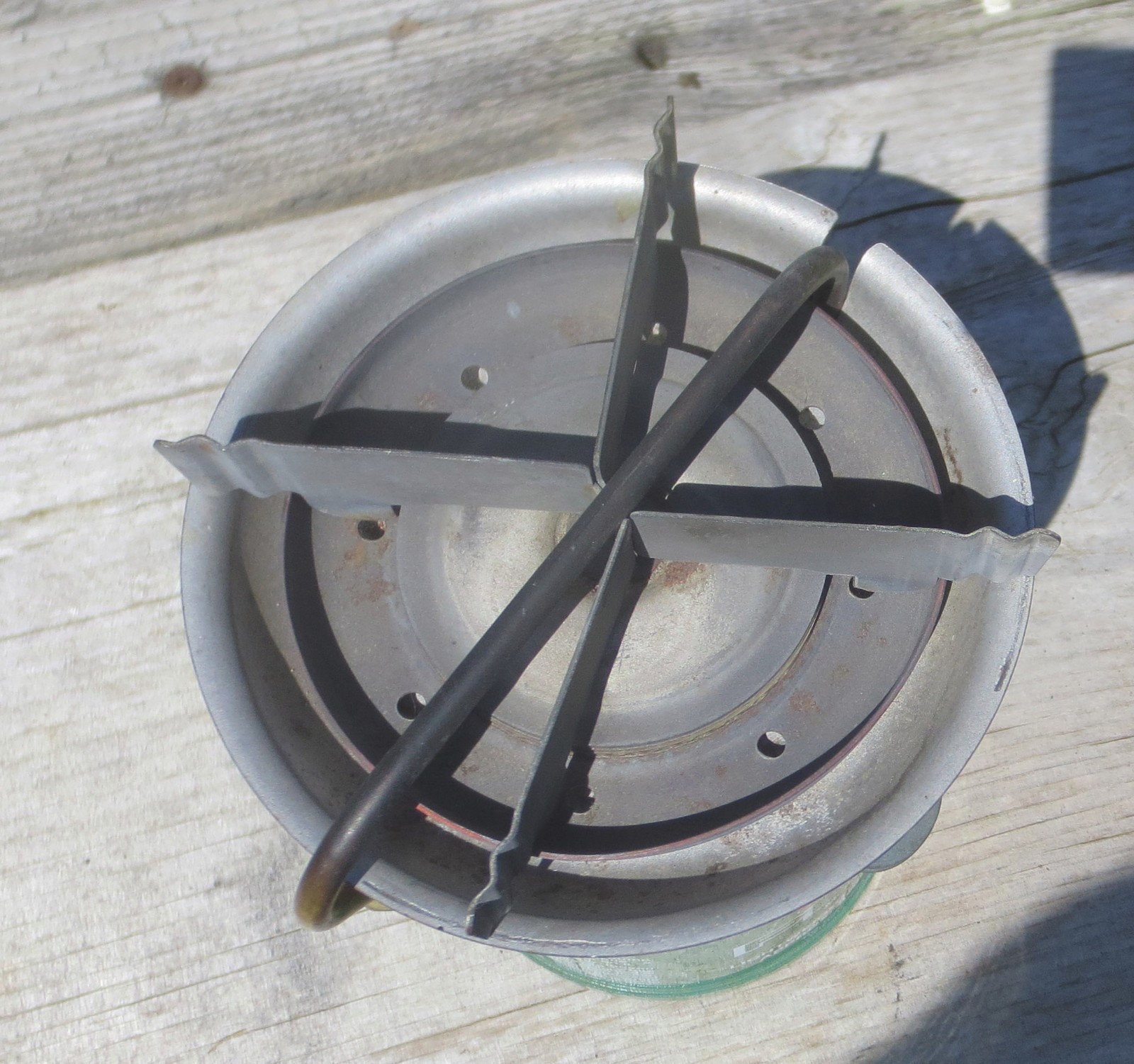 Vintage Coleman Peak 1 #576 Lightweight Backpack Stove Dated 2/77 Made in Canada