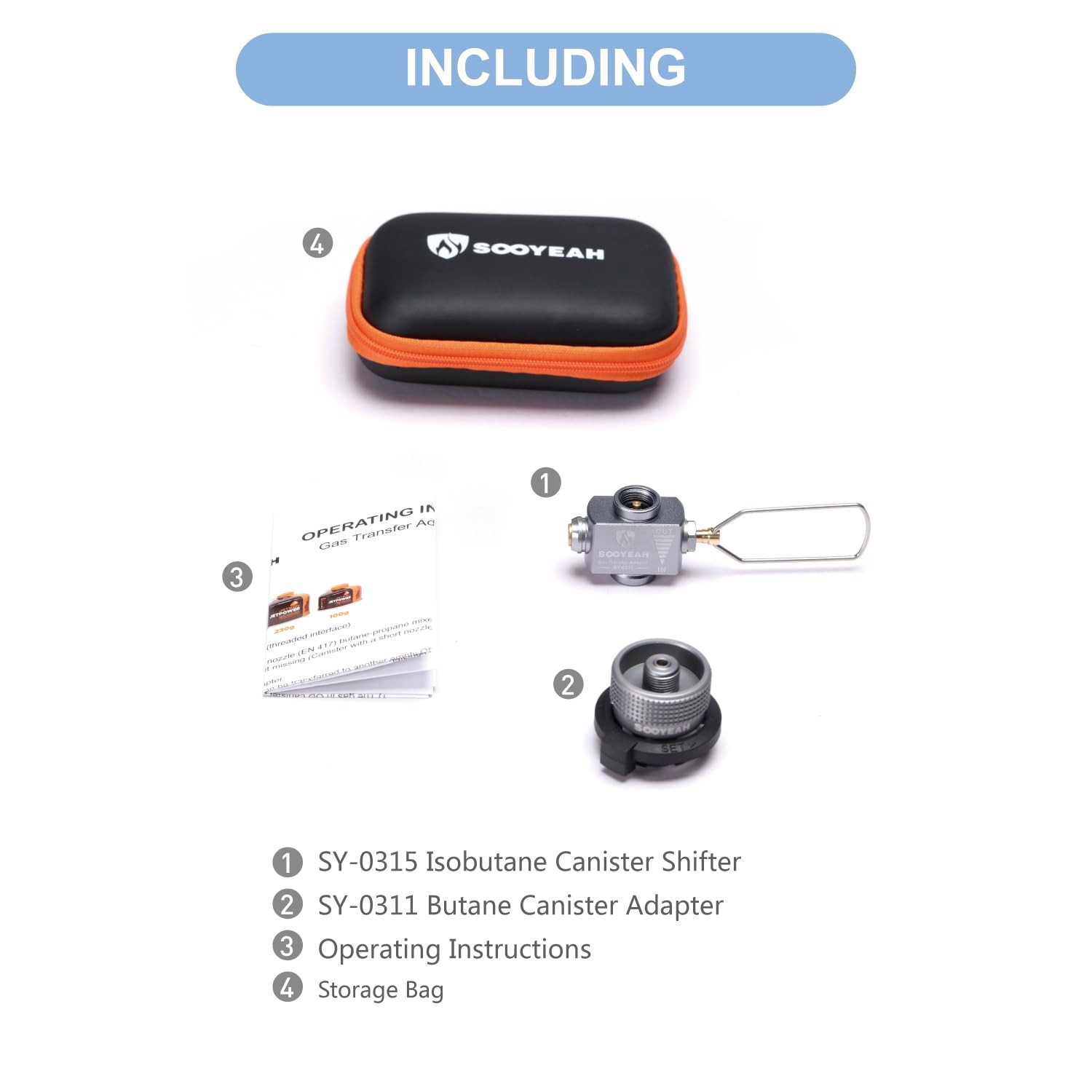 Gas Refill Adapter,Isobutane fuel refill,Isobutane Canister Shifter,Lindal Va…