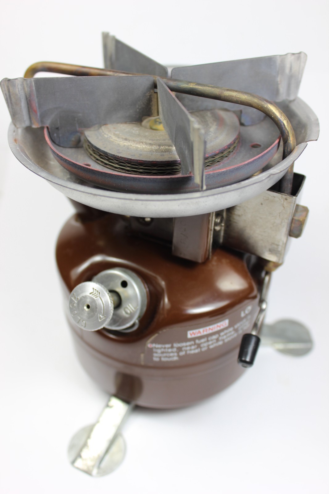 Vintage COLEMAN Model 400 PEAK 1 Backpack Stove stamped 3/79 PRISTINE CONDITION