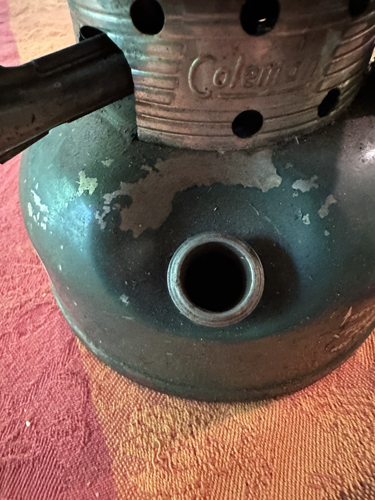 Vintage Coleman 502 Camping Stove 7/69 Missing Fuel Cap